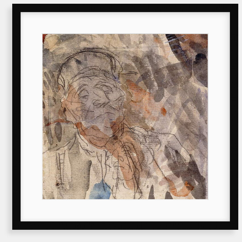 Study of a Lawyer by Honore Daumier