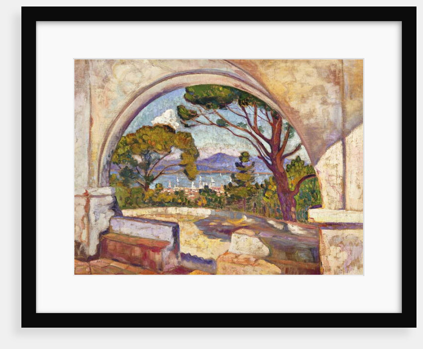 Saint Tropez, Vue de la Chapelle St, c.1920 by Theo van Rysselberghe