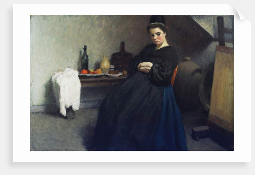 A Breton Interior by Roderic O'Conor