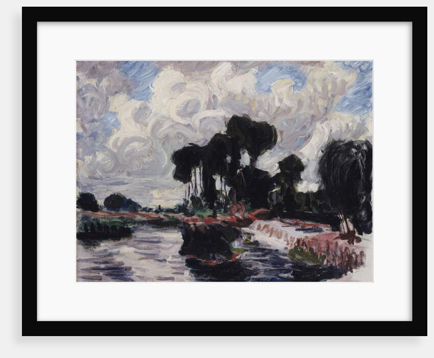 The Montigny Dam; Le Barrage a Montigny, 1902 by Roderic O'Conor