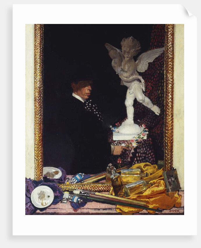 Myself and Cupid, 1910 by William Orpen