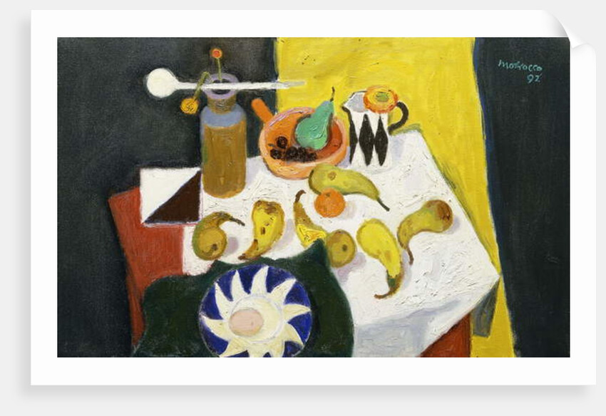 Still Life with Pears, 1992 by Alberto Morrocco