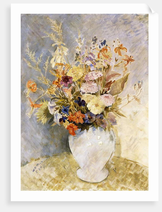 Mixed Flowers by Glyn Warren Philpot