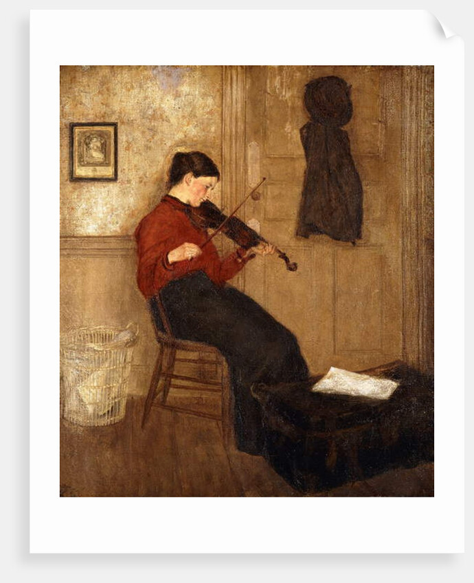 Young Woman with a Violin, 1897-98 by Gwen John
