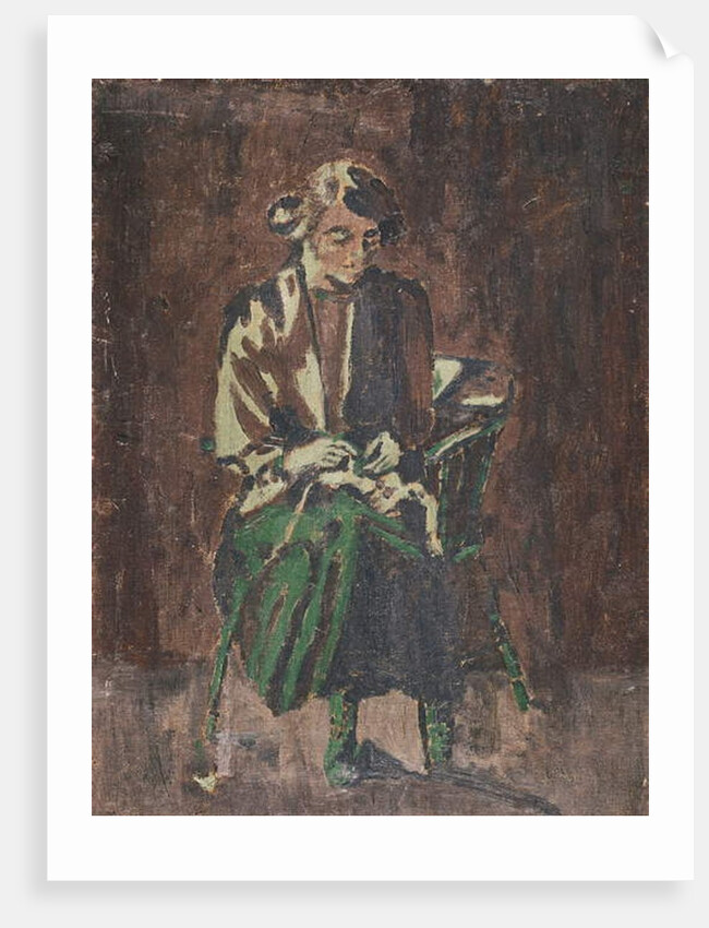 Ellen Sickert, 1920s by Walter Richard Sickert