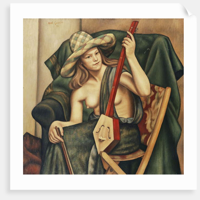 The Japanese Violin, 1926 by Mark Gertler