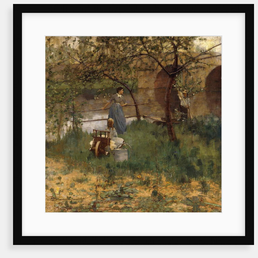 On the Loing, 1884 by John Lavery