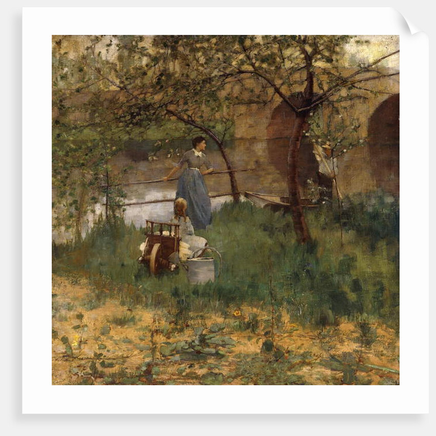 On the Loing, 1884 by John Lavery