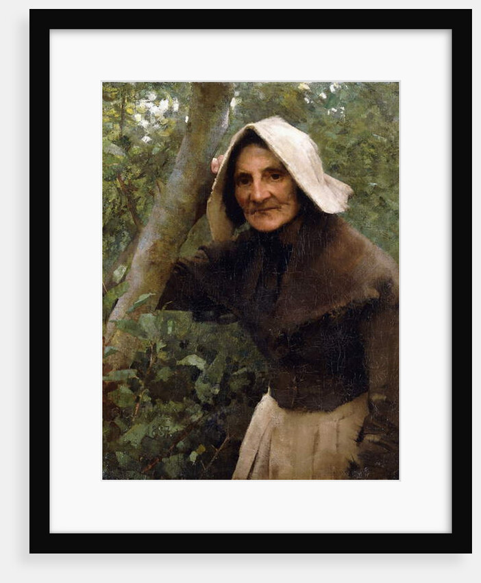 A Toiler Still; An Old Woman, North Lincolnshire, 1887 by George Clausen