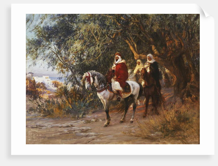 Arabs on Horseback, 1892 by Frederick Arthur Bridgman