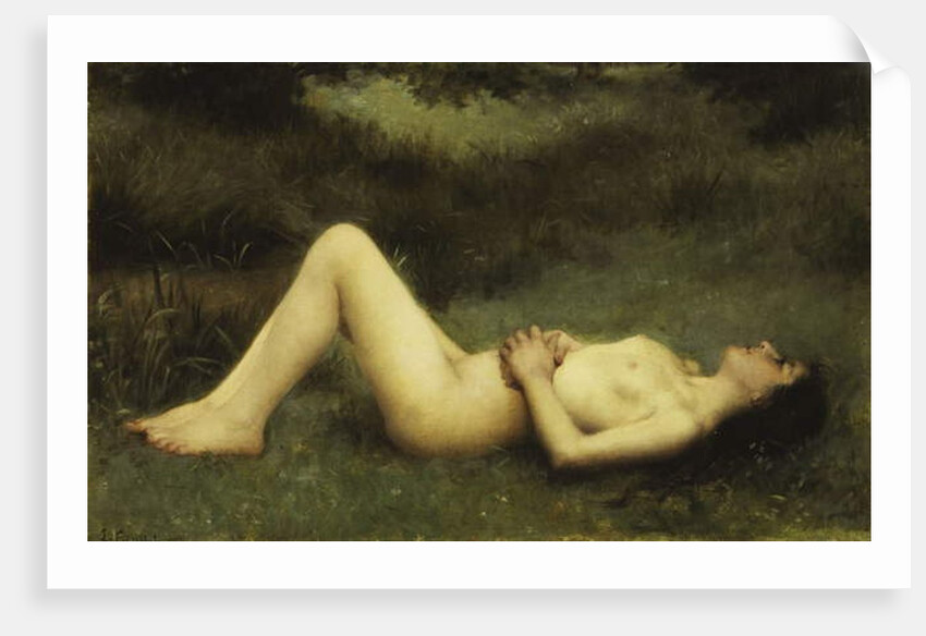 Reclining Nude by Louis Courtat