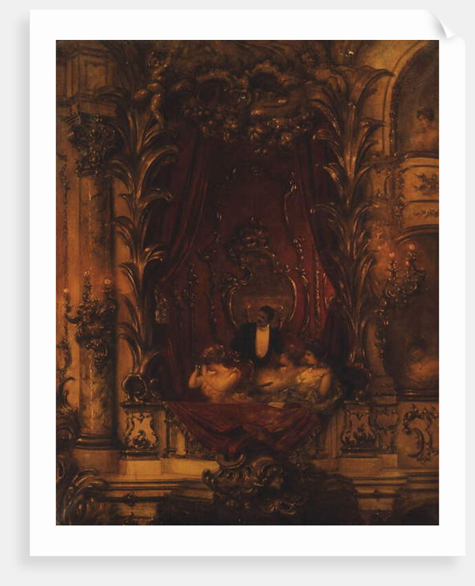 An Evening at the Opera by Carl Kahler