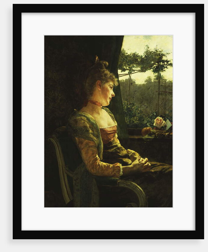 Daydreams, 1891 by Albert Raudnitz