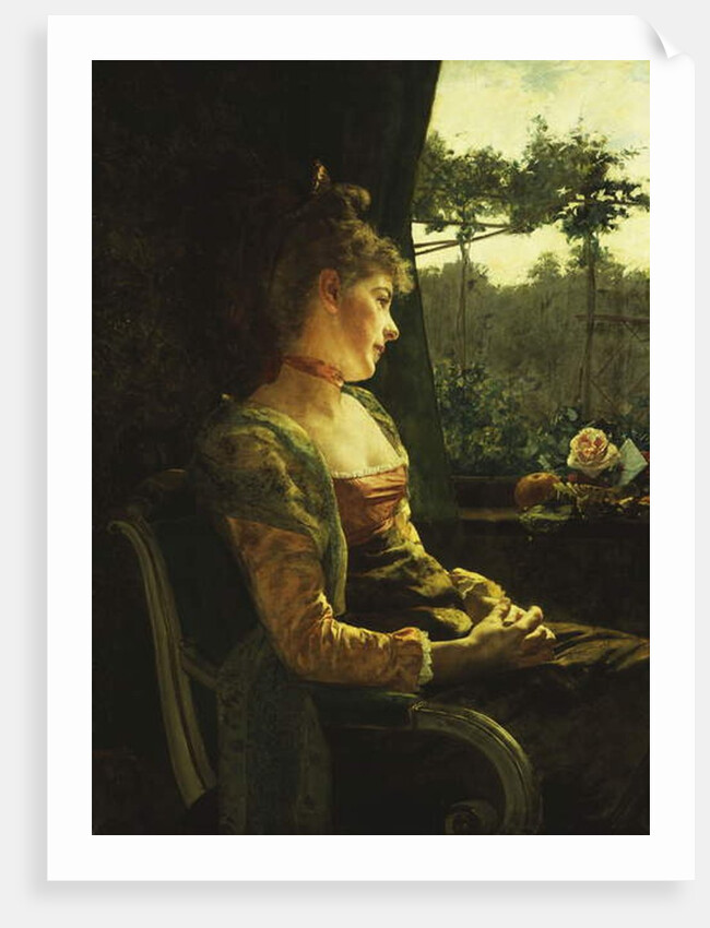 Daydreams, 1891 by Albert Raudnitz