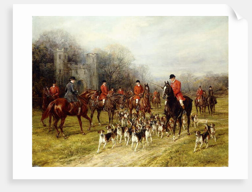 The Meet by Heywood Hardy