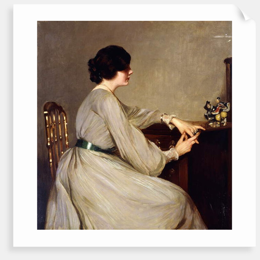 Lady in Grey by George F. Henry