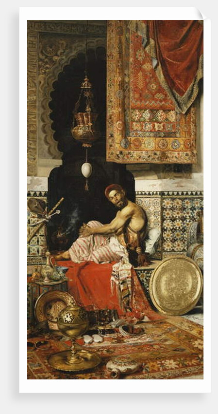 Marcader Arabe, 1889 by Virgilio Mattoni de la Fuente