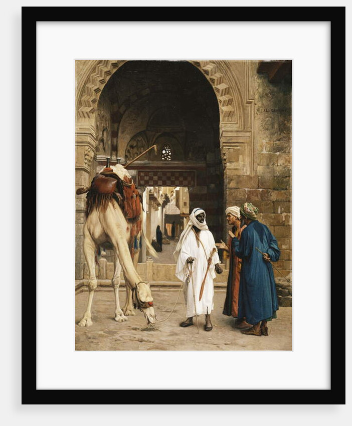 A Dispute Among Arabs; Dispute d'Arabes, 1872 by Jean Leon Gerome