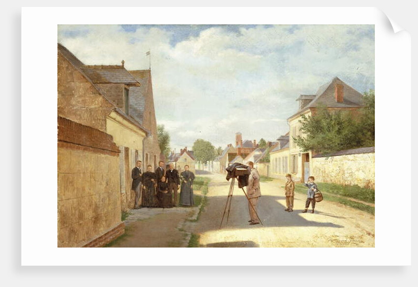 Taking the Family Portrait by Bertrand Perrony