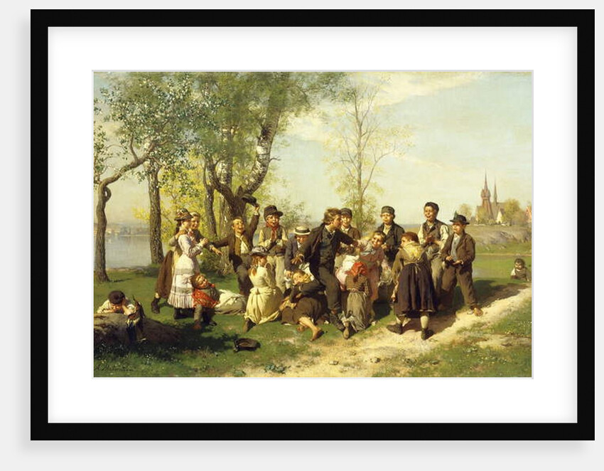 Children at Play by August Malmstrom