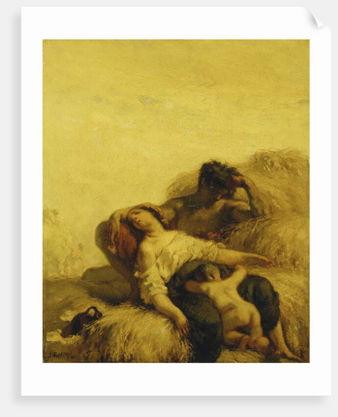 The Sleeping Reapers by Jean-Francois Millet