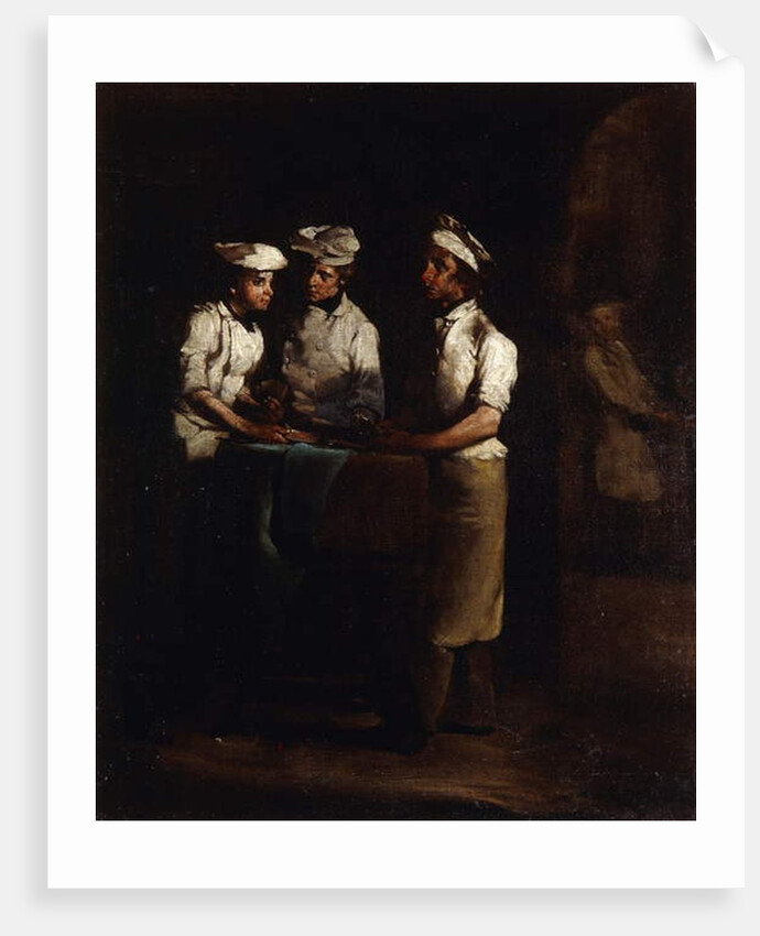 The Three Cooks; Les Trois Cuisiniers by Auguste Theodule Ribot