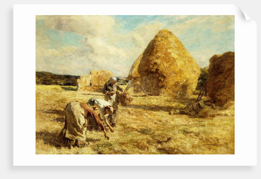 The Gleaners, 1912 by Leon Augustin Lhermitte