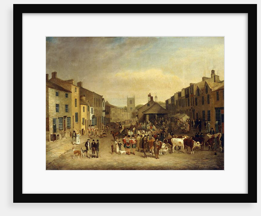 The Skipton Fair of 1830 by Thomas Burras