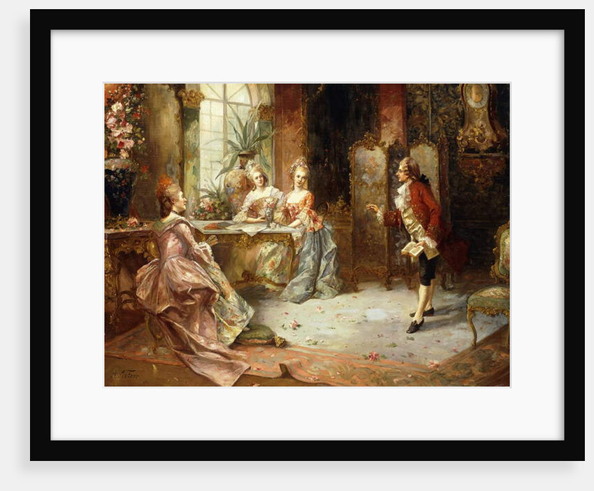 Marie Antoinette's History Lesson by Anton Telser