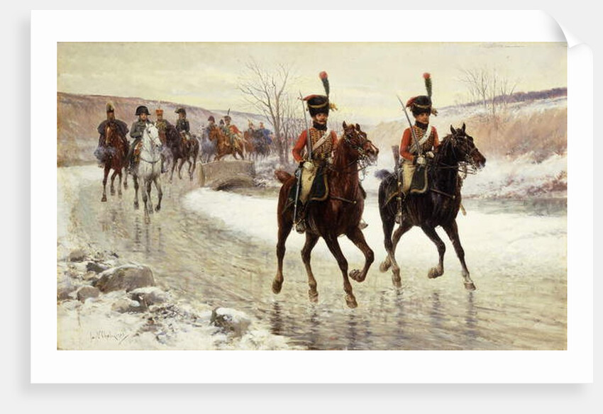 Napoleon and his Escort, by Jan van Chelminski