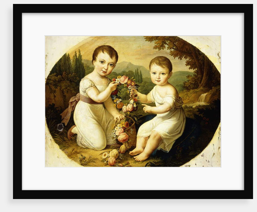 Napoleon and Josephine, 1825 by Johann Nepomuk Hofel