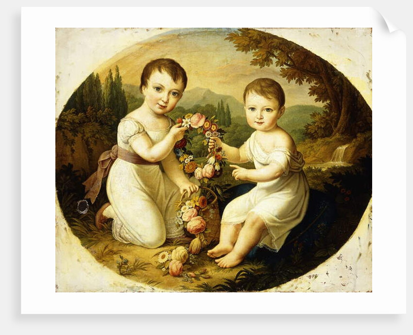 Napoleon and Josephine, 1825 by Johann Nepomuk Hofel