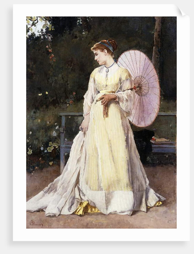 In the Country, c.1867 by Alfred Emile Stevens