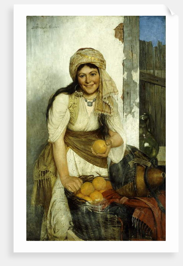 The Orange Seller, 1888 by Daniel Israel