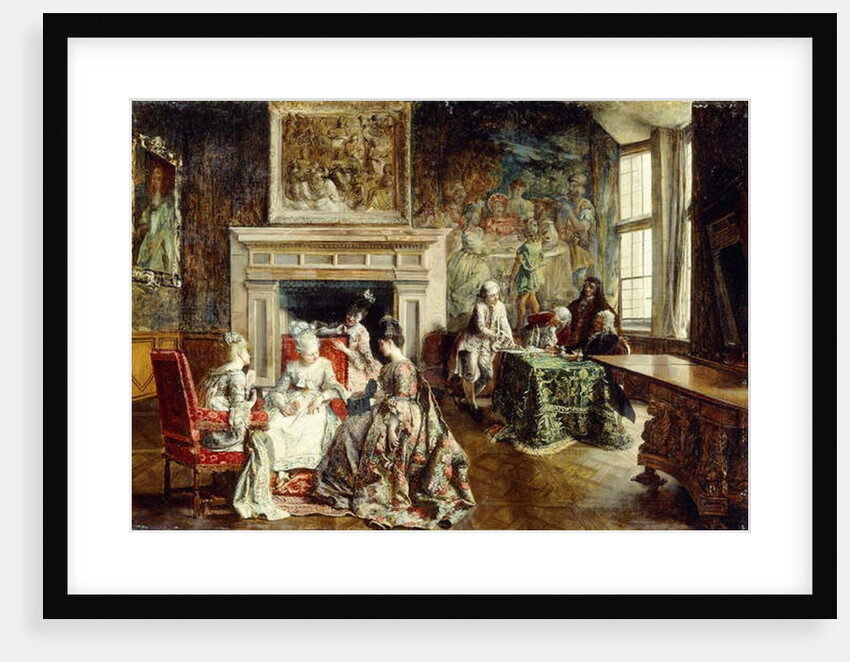 The Marraige Contract, 1874 by Ignacio Leon y Escosura