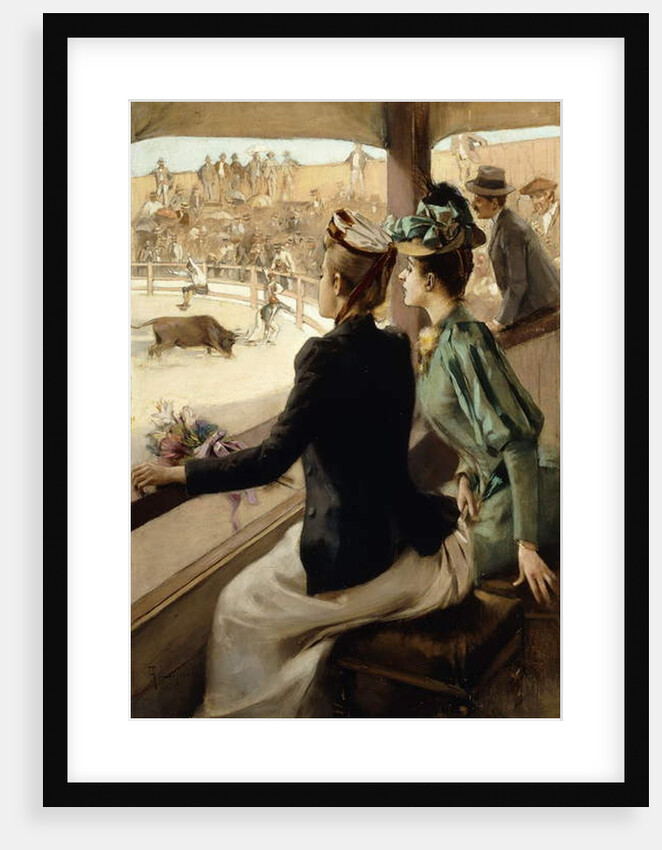 At The Bullfight by Albert Lynch