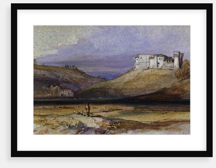 Crescenza, 1844 by Edward Lear