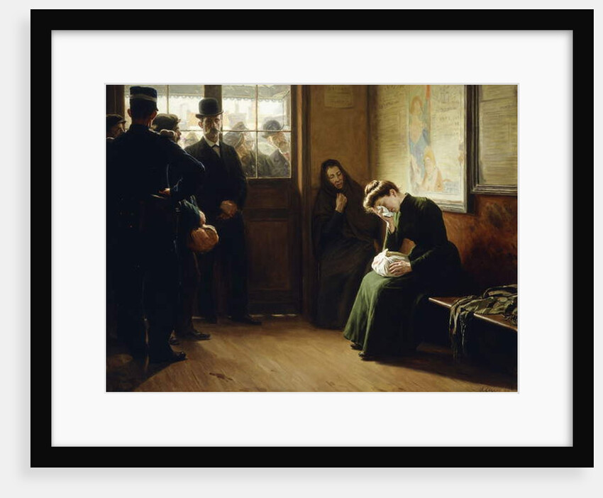 Departure of Prisoners; Depart de Prisonniers, 1906 by Remy Cogghe