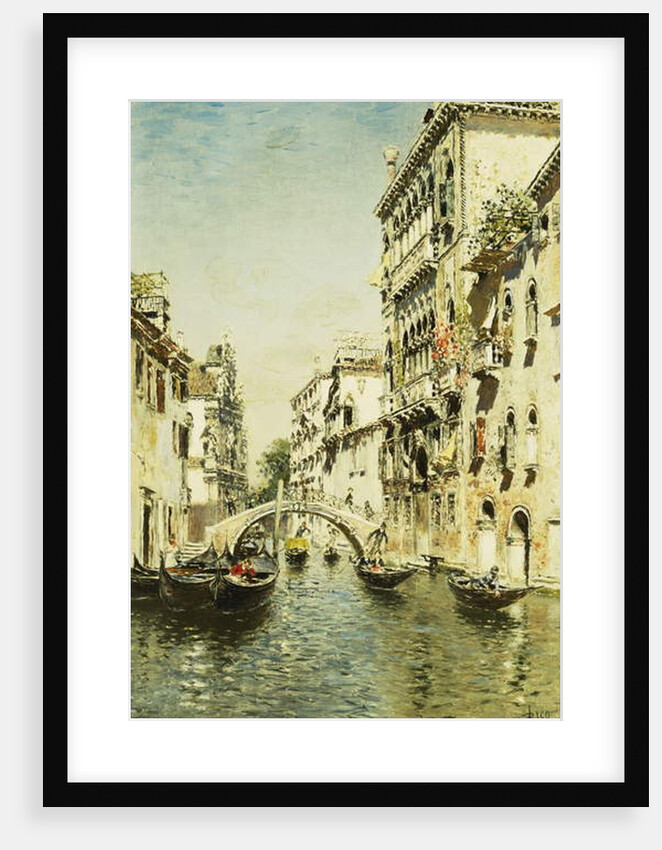 Rio Santa Marina by Martin Rico y Ortega