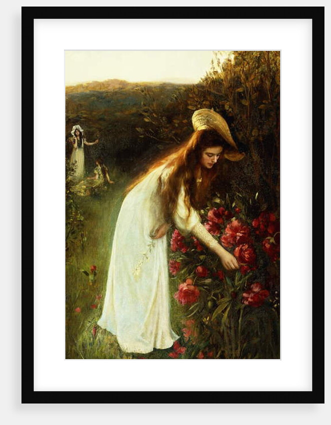 Picking Flowers by Albert Lynch
