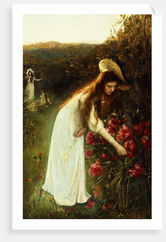 Picking Flowers by Albert Lynch