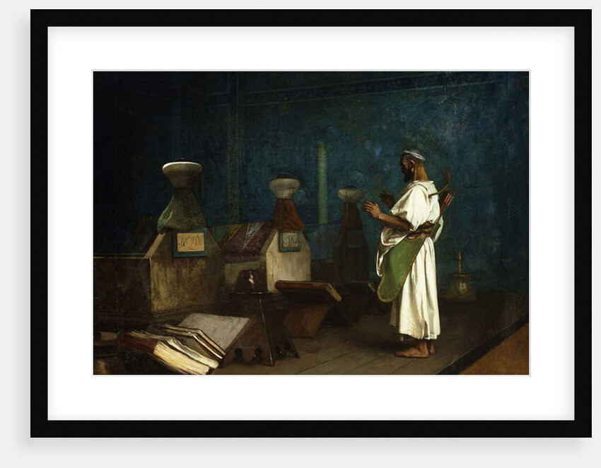 Prayer at the Sultan's Tomb; Le Tombeau des Kalifes a Brousse, 1878 by Jean Leon Gerome