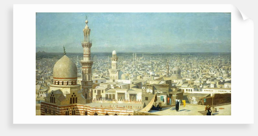 View of Cairo by Jean Leon Gerome