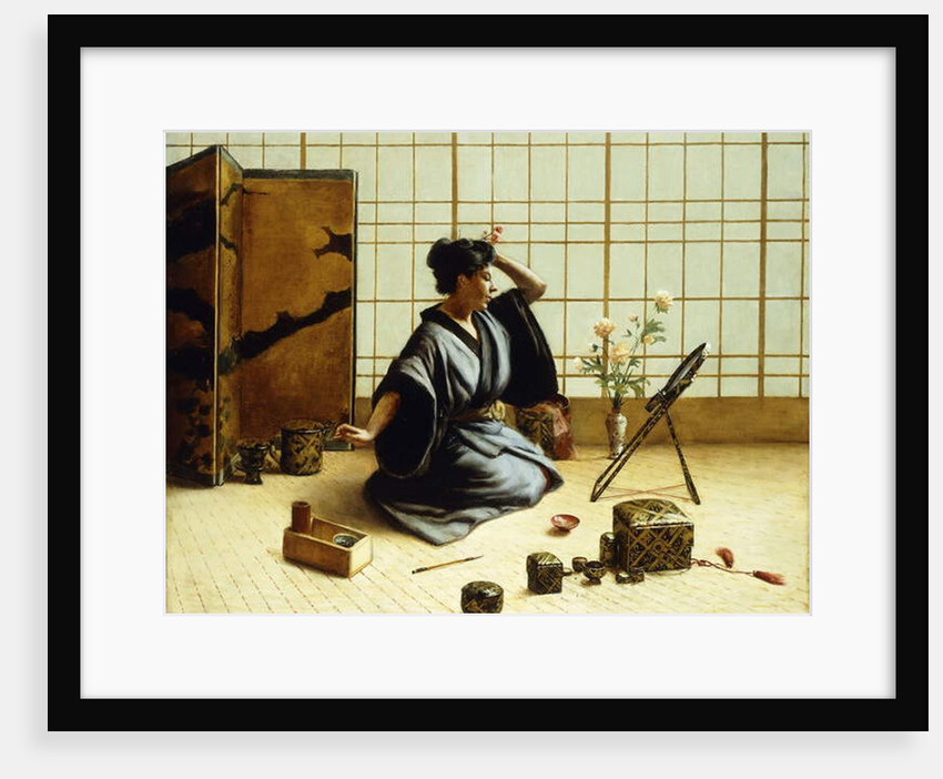 The Geisha Girl, 1890 by Eugene Armand Lachaise