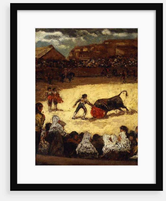 The Bullfight by Eugenio Lucas y Padilla