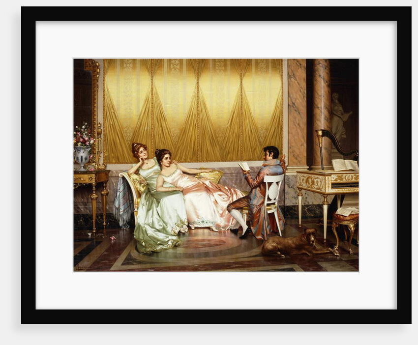 The Poetry Reading by Vittorio Reggianini