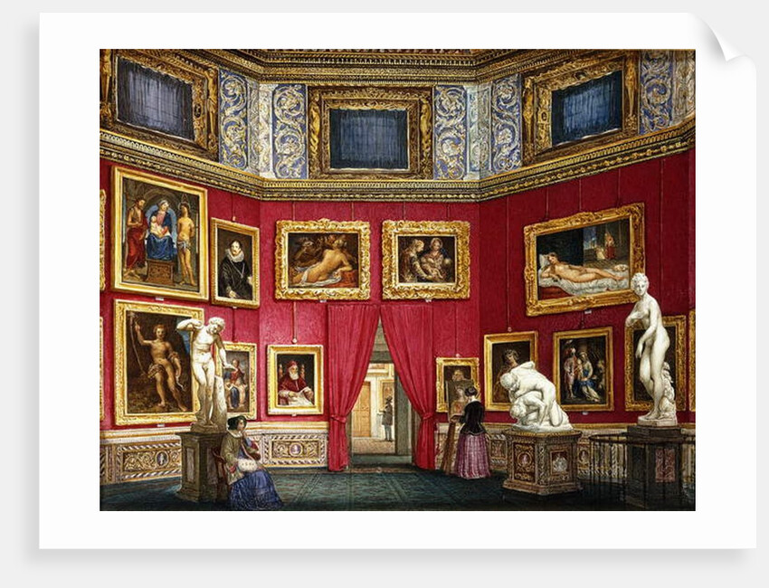 Figures in a Picture Gallery by Eva Hau