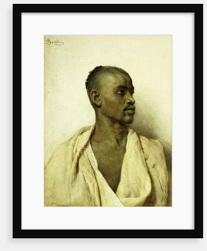 Portrait of an Arab Man, by Filipo or Frederico Bartolini