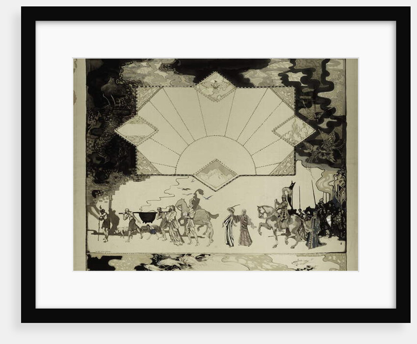 The Panel of the Mabinogian, No. 10 by George Sheringham