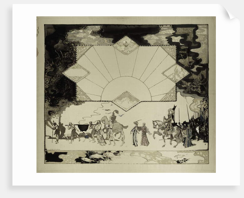 The Panel of the Mabinogian, No. 10 by George Sheringham
